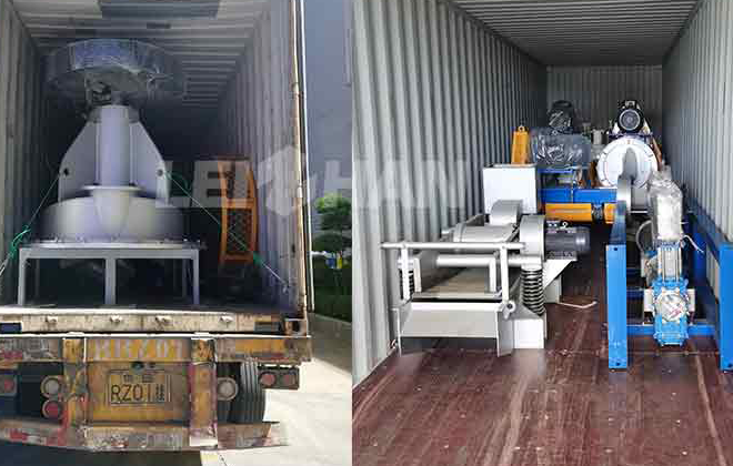 Delivery Site of Pulping Machine Customized by Vietnamese Customer