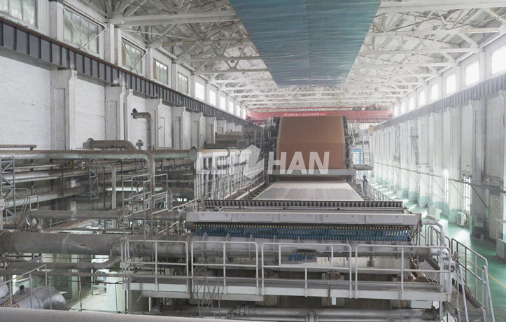 200T/D Corrugated Paper Project Machine