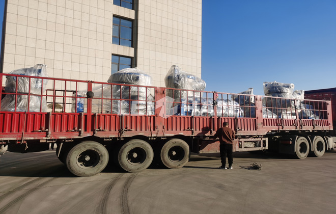 Hunan Pulping Equipment Delivery Site