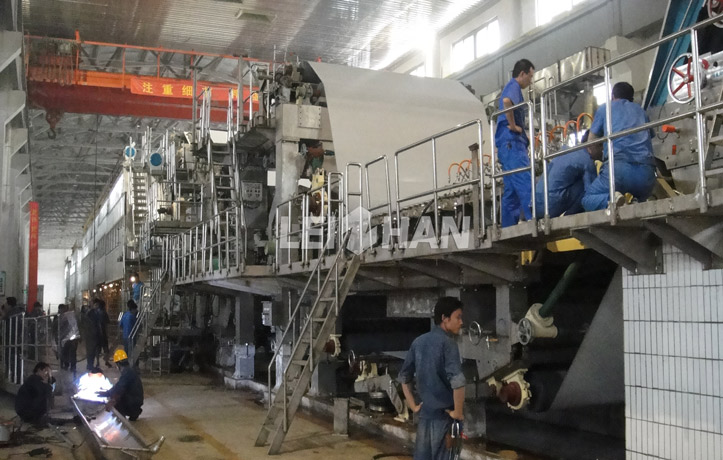 100TPD Writing And Printing Paper Making Line Machine