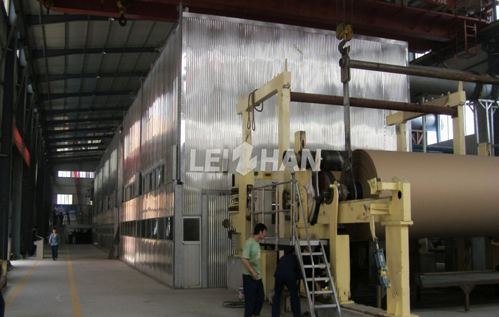 200TPD Kraft Paper Manufacture Project Machine