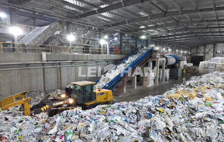 LOCC Recycling And Pulp Making Line Machine