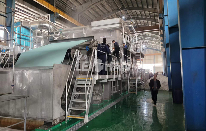 2200mm Tissue Paper Making Line Machine For Sale