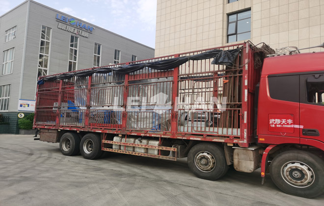 Shanghai Pulping Equipment Delivery Site