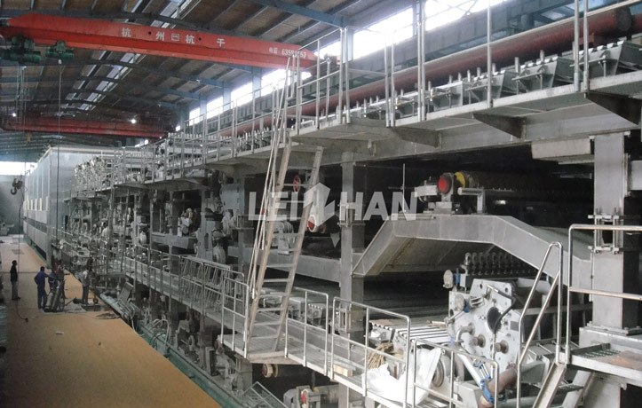 Small Scale Testliner Paper Making Line Machine