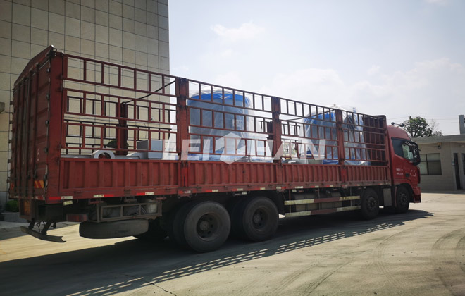 Hubei Paper Mill Pulp Machine Delivery Site