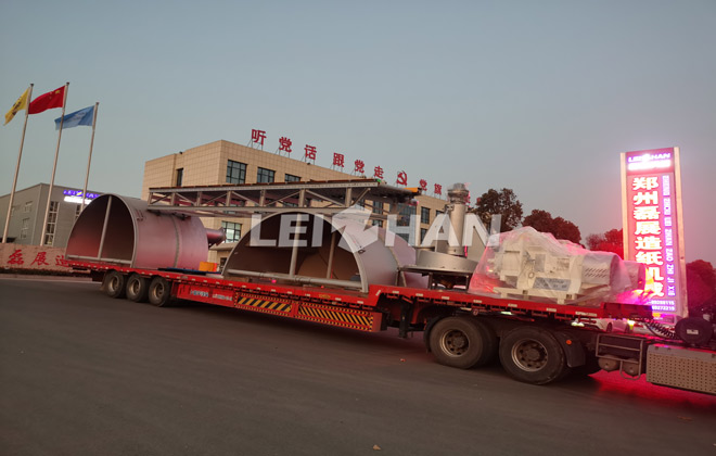 Paper Mill Pulp Machine Delivery To Guangxi